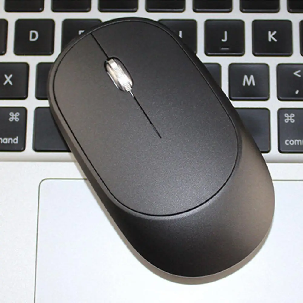 Ultra-Thin 2.4Ghz Mute Button Rechargeable Wireless Mouse Silence Mause for Office Home Laptop Computer PC Accessories | Компьютеры и