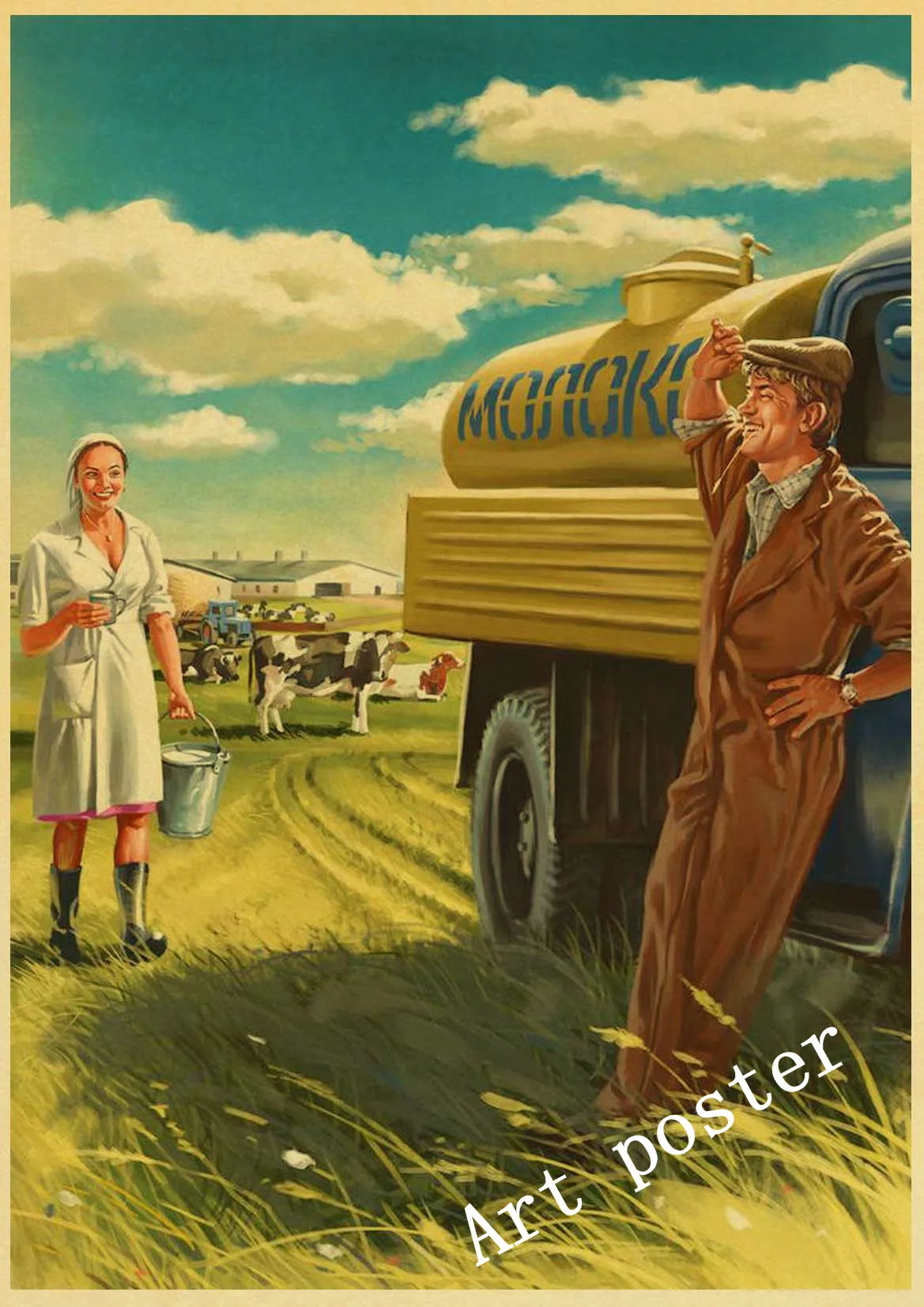 Сталин СССР Ретро плакат хорошее качество печатные настенные Плакаты для дома