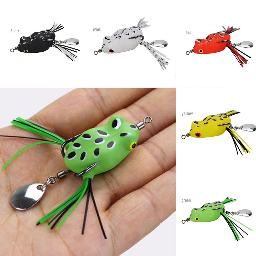 

Mini Artificial Frog Fake Fishing Bait 3.2cm 5.5g With Sequin Simulation Lure Fishing Lures