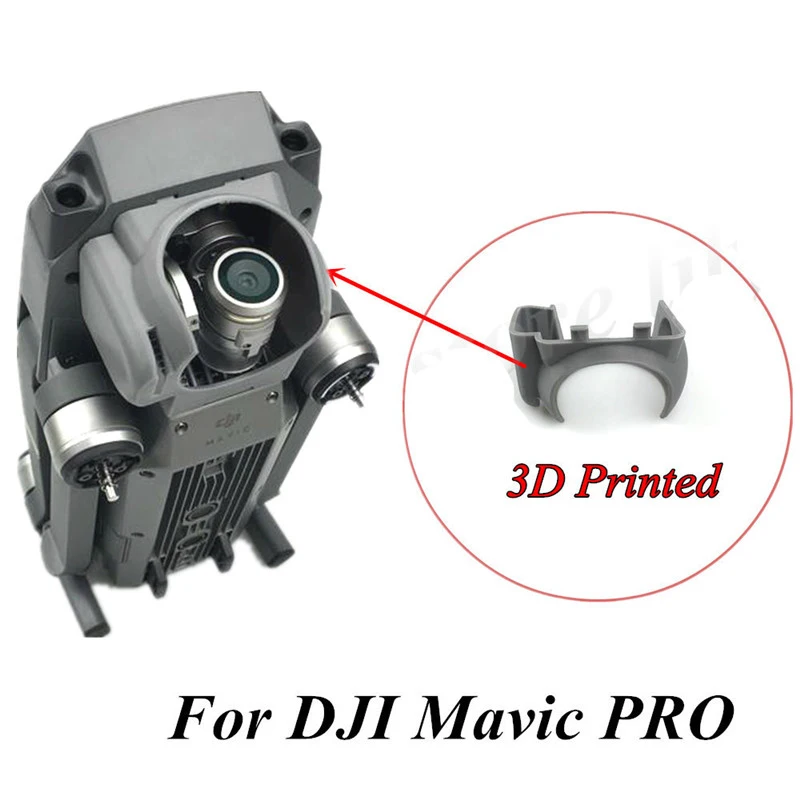 Для камеры DJI Mavic PRO Gimbal Protector 3D Печатный козырек для Антибликовая Крышка объектива