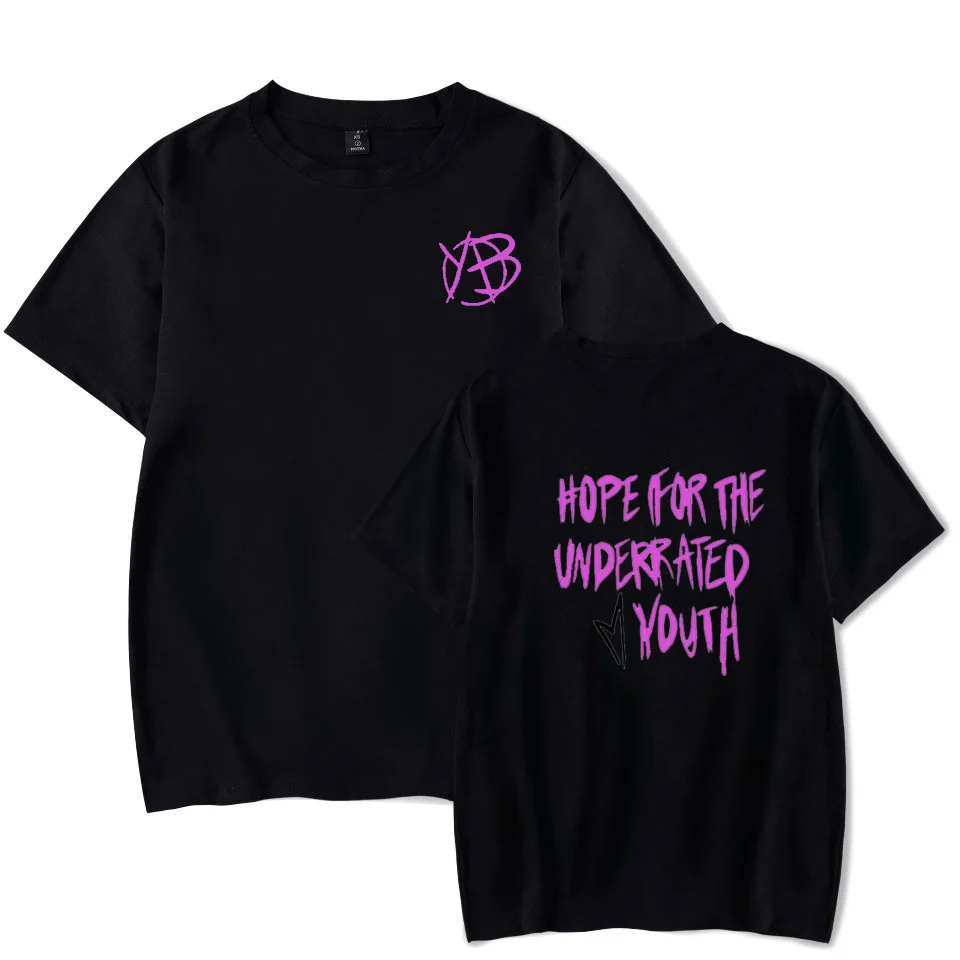 

Hip Hop Yungblud Hope For The Underrated Youth T Shirt For Men Unisex Oversize O-Neck Short Sleeve Men Women Funny T Shirt