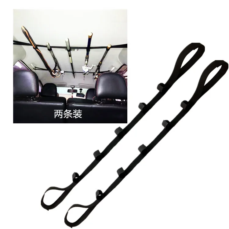 

2Pcs Car fishing rod holder fishing portable racks Fishing rod rack Fishing accessories