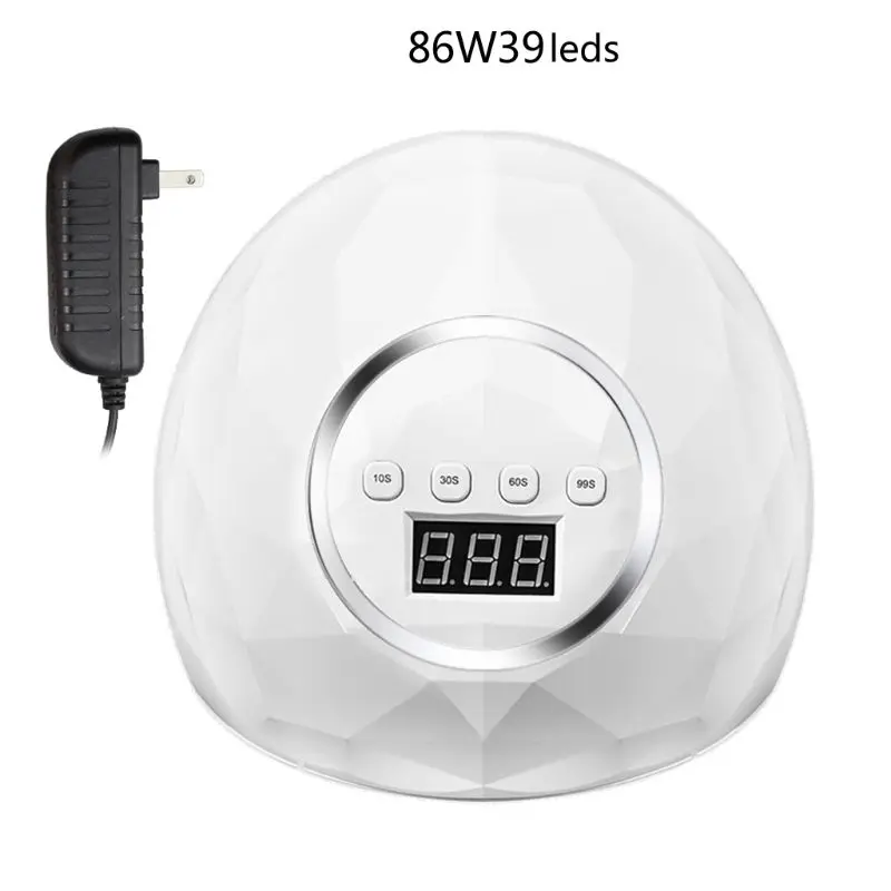 

86W UV 39 LED Lamp Nail Dryer Auto Sensor Cabine LCD Display Gel Polish Curing 4 Timer Setting Machine Nail Art Tools EU/US Plug