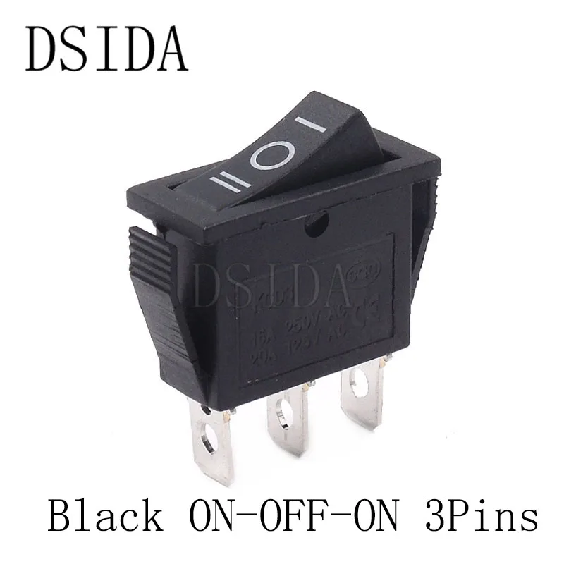 KCD3 клавишный выключатель 2 контактный/3 контактный Электрический светильник с