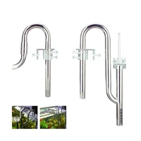 zrdr aquarium filter stainless steel external filter inflow outflow inlet outlet skimmer water remove oil film lily tube