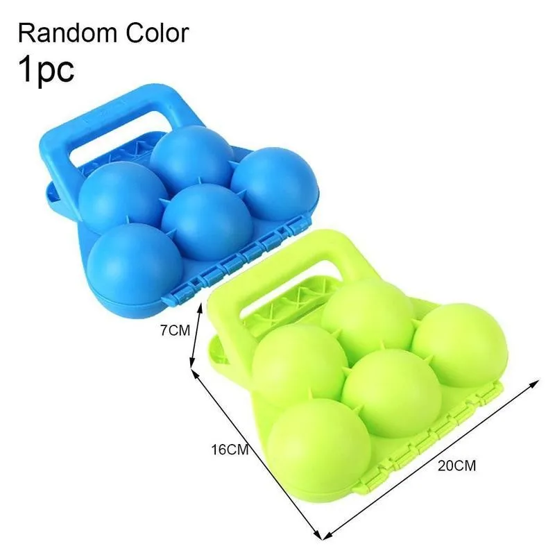 

Snowball Maker Clip Kids Outdoor Sand Ball Mold Toys Fight Duck Snowman Clip Toy For Children Outdoor Random Color