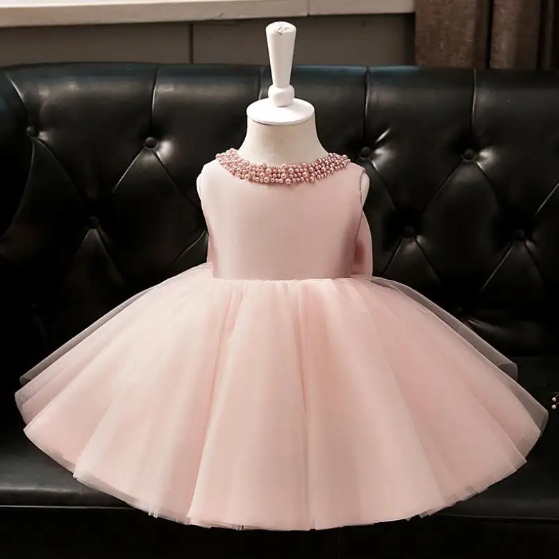 

Бальное платье для новорожденных 12-12 лет, без рукавов, с бисером, L1231