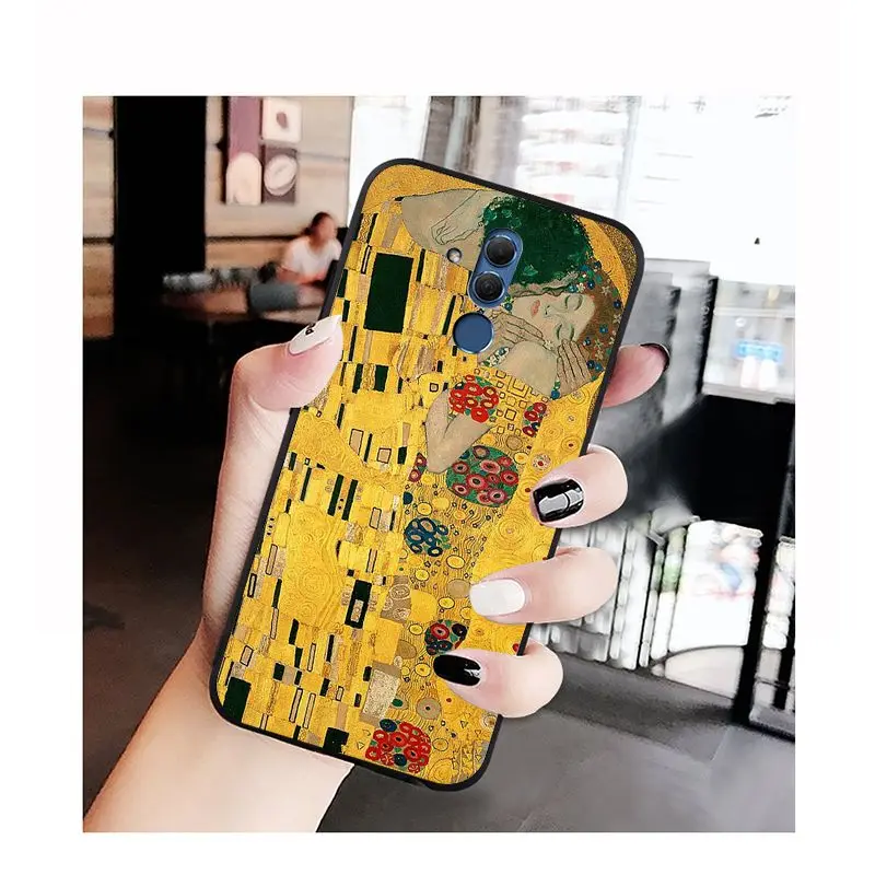 Babaite the kiss Gustav Klimt Painting Phone Case for Huawei Mate 10 20 Lite 20X Mate20 Pro Mate9 Nova3 3i | Мобильные телефоны и