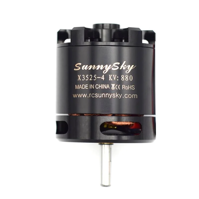 Оригинальный бесщеточный двигатель SunnySky X3525 520KV 720KV 880KV X series для FPV мультикоптера RC