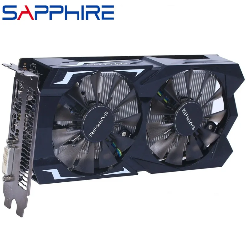 Видеокарта SAPPHIRE RX 460 4 Гб 400 бит GDDR5 графические карты для AMD серии VGA RX460 DisplayPort HDMI DVI