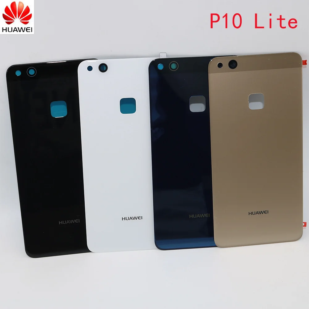 Оригинальный стеклянный чехол Huawei для задней крышки аккумулятора P10 Lite / Nova с