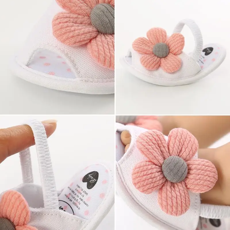 

Toddler Infant Kids Baby Girl Summer Sandals Cute Casual Princess Sandals Sunflower Soft Sandals Crib Shoes First Walkers 0-18M