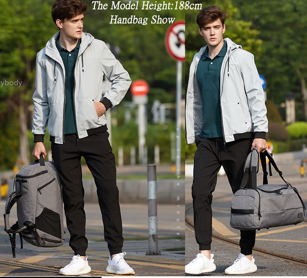 50L Multi-function layered Gym bag for Man Women Shoes compartment Backpack Handbag Shoulder Bags Travel Backpack Fitness Bag