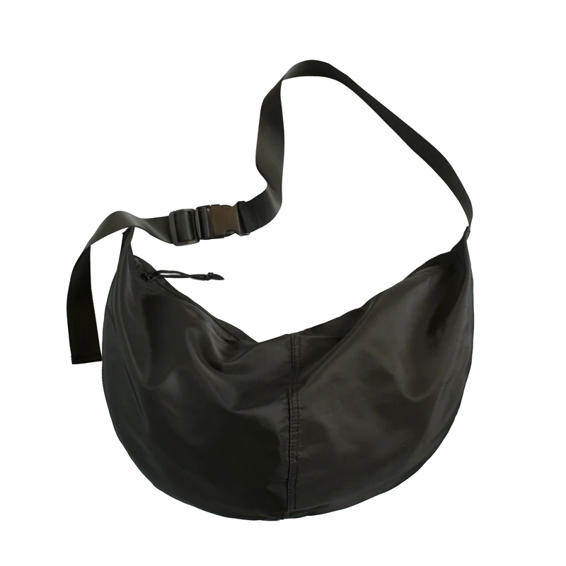 

New Messenger Bag Men's Harajuku Style Retro Simple Dumpling Bag for Women Leisure Joker Shoulder Crossbody Bag Shopping Handbag