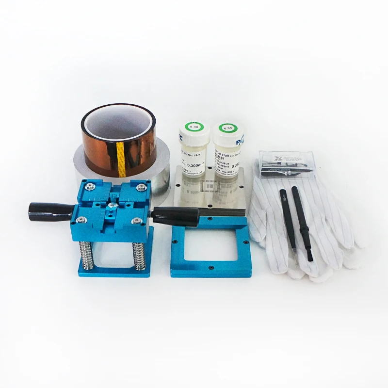 

Набор для реболлинга BGA 90 мм, 36 шт. трафаретов 250k, Паяльные шарики, лента из алюминиевой фольги, вакуумная Ручка, Нескользящие перчатки