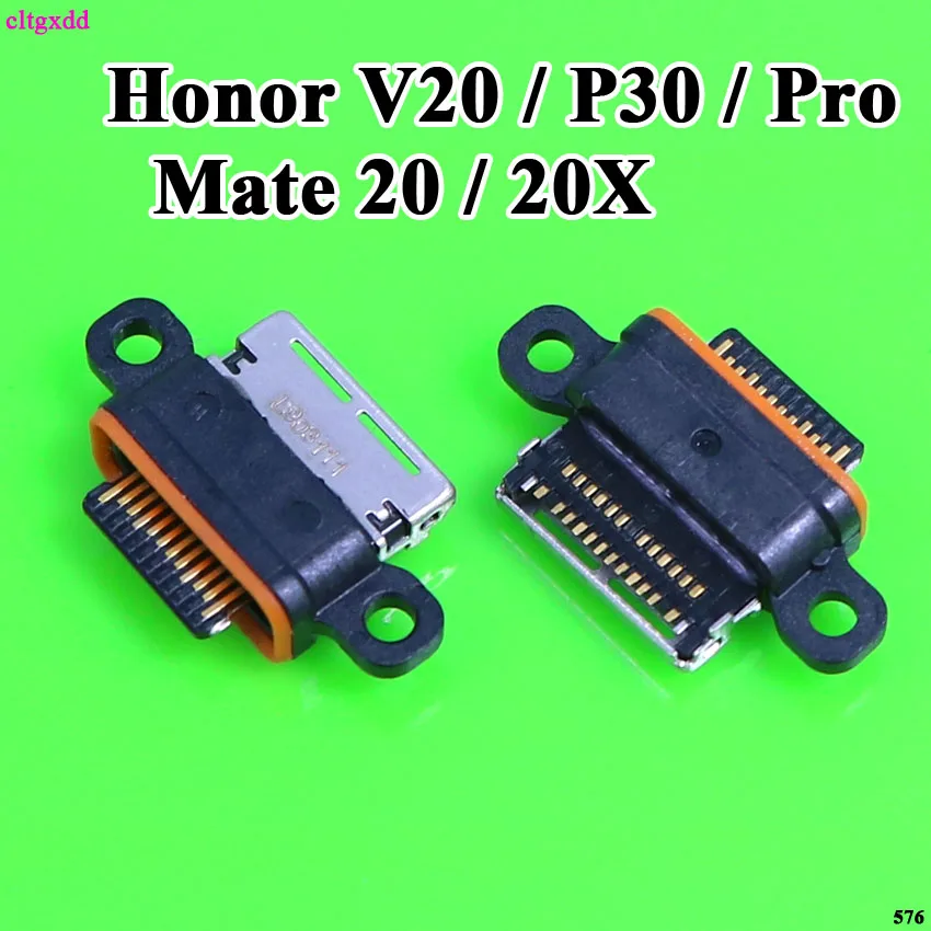 Cltgxdd для Huawei P30 P40 / Pro PRO Mate 20 20X USB порт зарядный разъем зарядки док-станции |