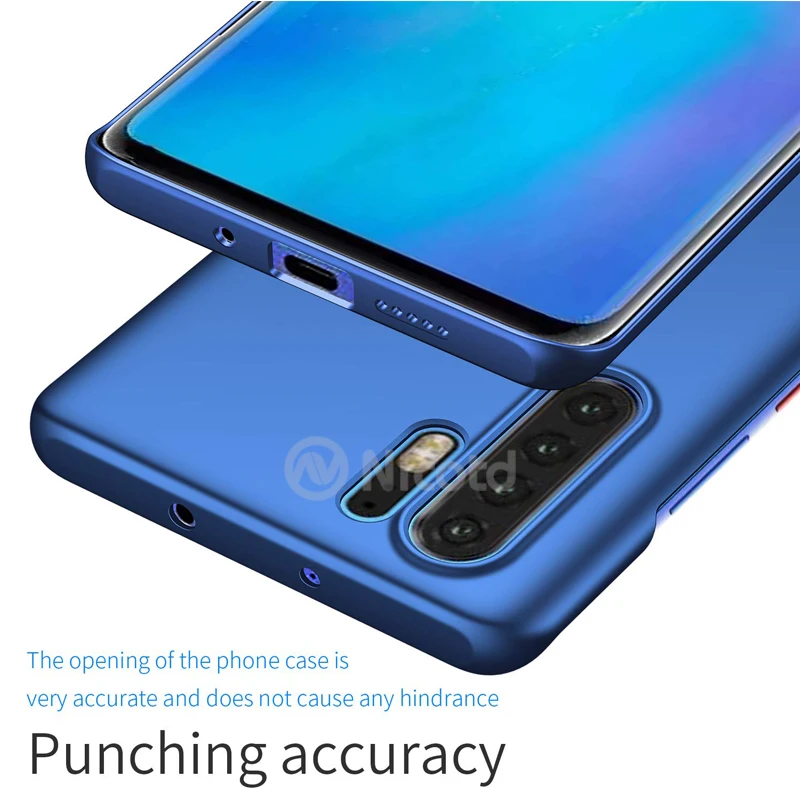 Задняя крышка для Huawei P30 P Smart 2019 чехол Honor 8A View 20 10 Матовый Жесткий из поликарбоната