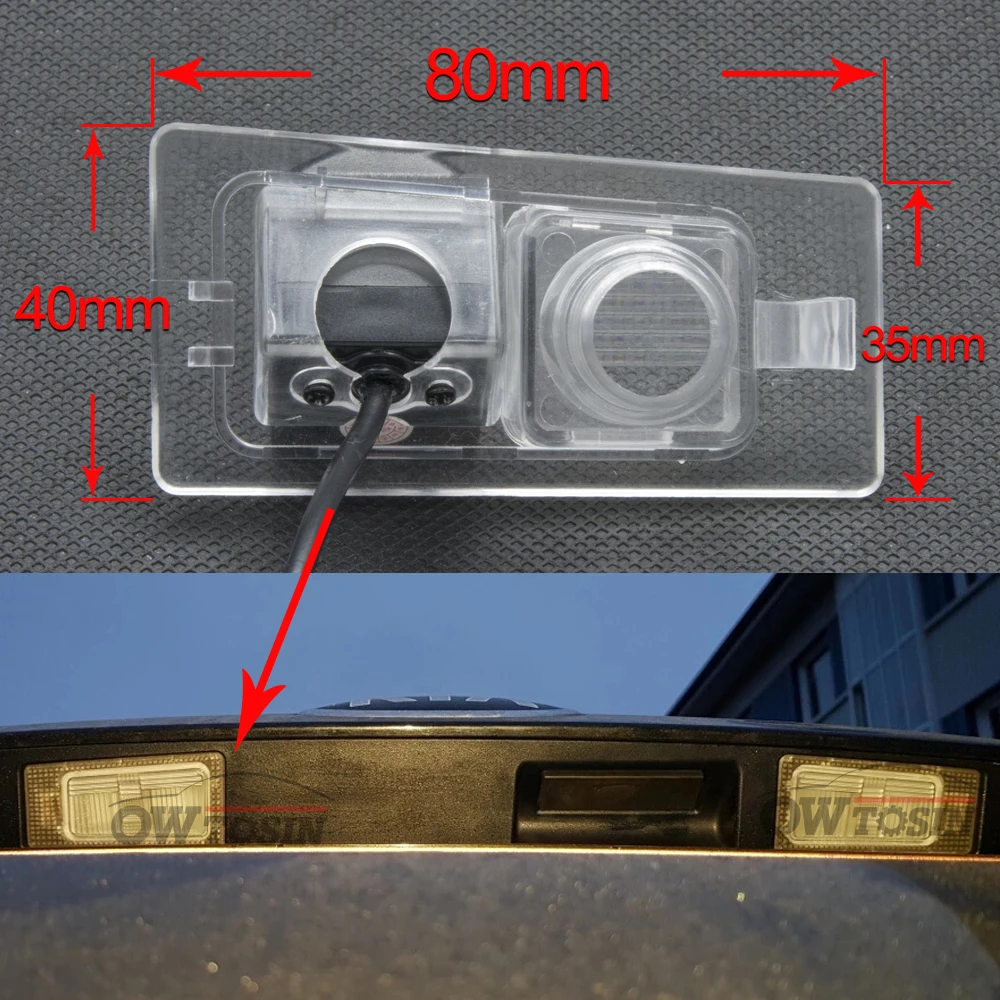 Камера заднего вида Owtosin HD 1280*720 рыбий глаз для Kia Ceed SW JD 2012 2013 2014 2015 2016 2017 2018 |