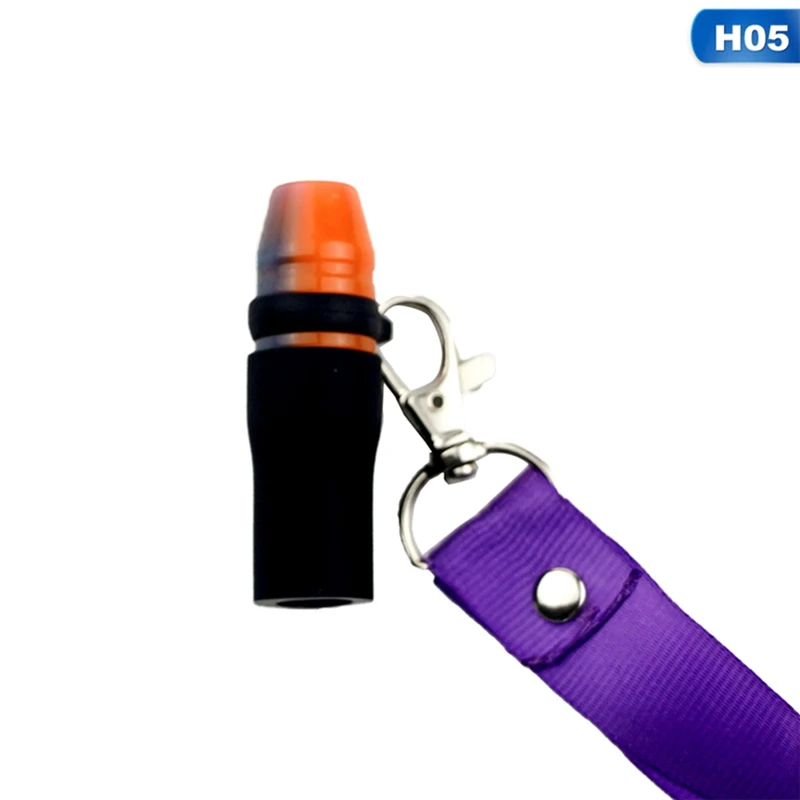 H05 1 шт. светящийся древесный кальян мундштук Shisha силиконовый и пластиковый кончик рта Sheesha кальян наргиле шланг Прямая - Цвет: H05