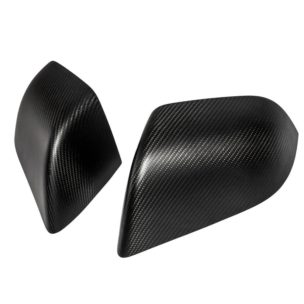 Чехол для автомобильного зеркала TEY 2 шт./компл. из углеродного волокна 2020 Tesla Model3