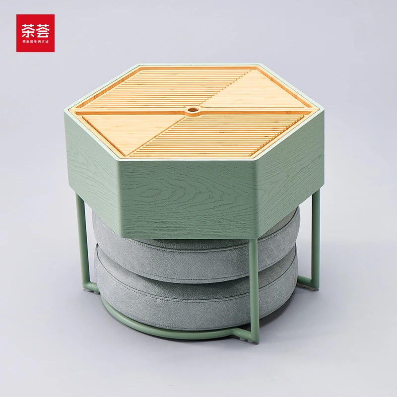 

Nanzhu tea tray feels smooth tatami tea table Japanese style small tea table comfortable breathable bay window Mini small tea ta