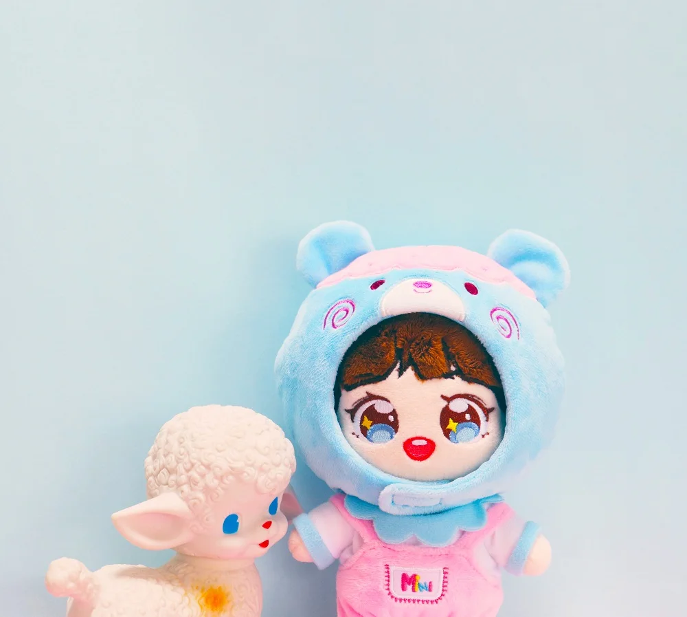 [MYKPOP] капюшон KPOP с медведем набор из 3 шт.: животными для куклы 20 см высотой
