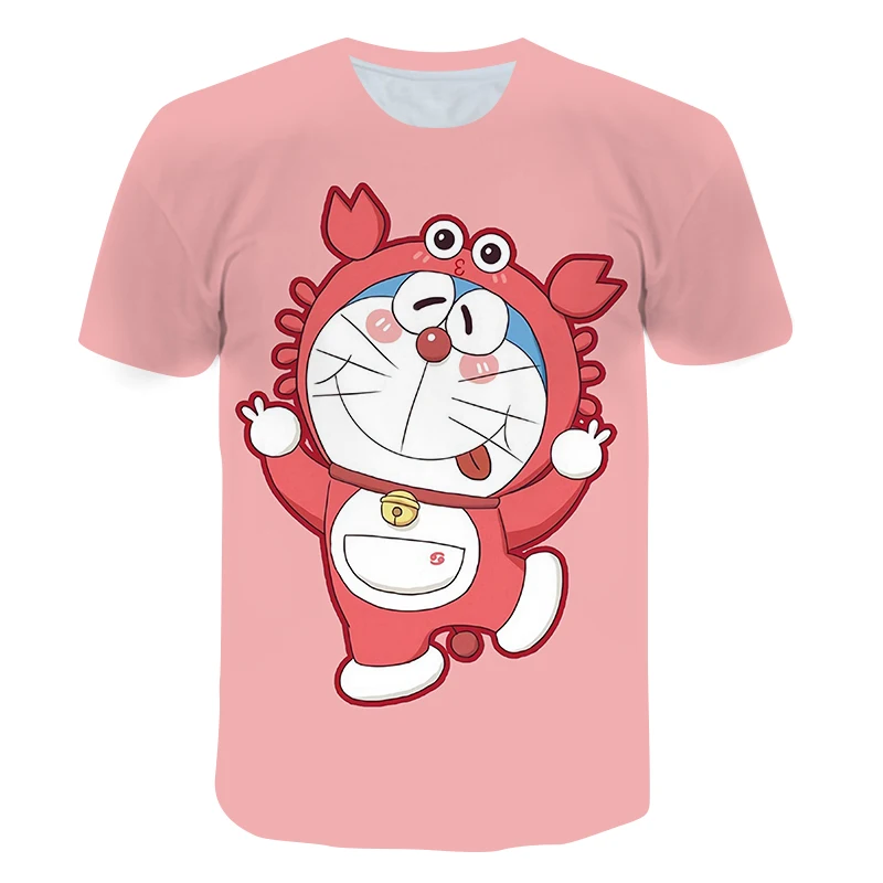

Children's clothes T-shirts girls clothes Japanese anime Doraemon theme T-shirts boys and girls clothes funny toddler T-shirts