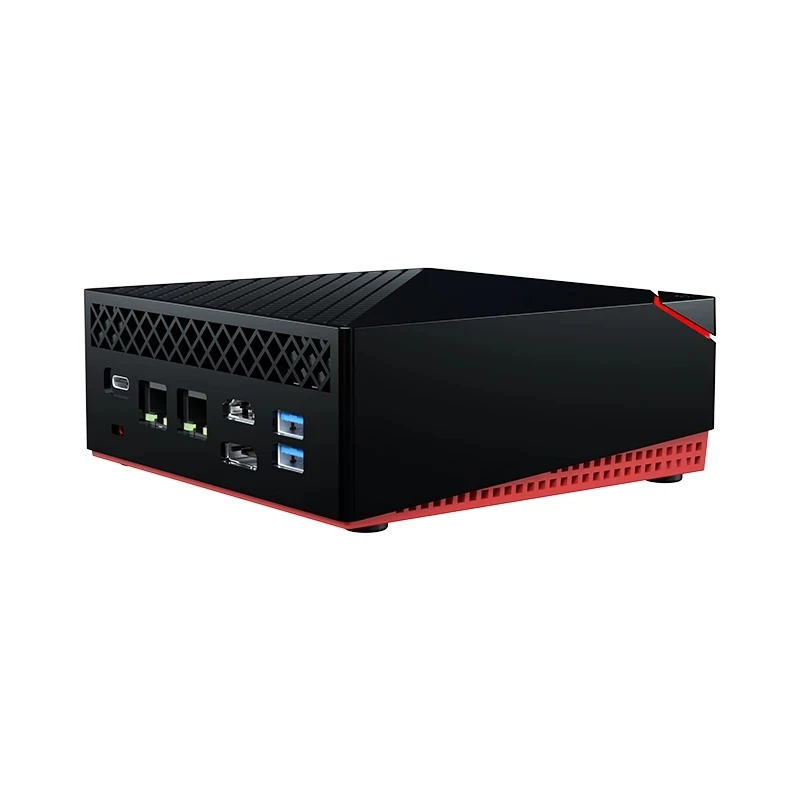TOPTON Самый дешевый ПК геймер AMD Ryzen 5 4500U Мини Radeon Graphics 2 * DDR4 Max 64 Гб Windows 10 HTPC HDMI 0 DP TYPE-C 3