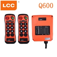 lcc q600 6 buttons remote control single and double speed industrial remote control switch crane crane control crane
