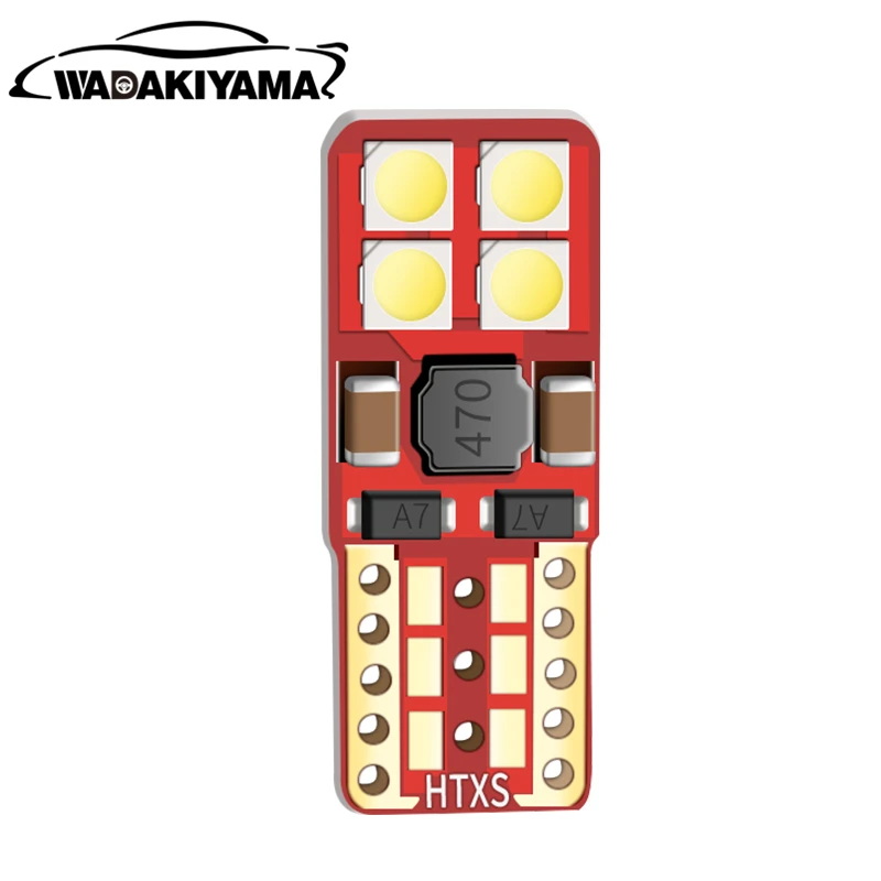 

2pcs W5W T10 LED Bulbs Canbus For Car Parking Position Lights Interior Light For BMW VW Mercedes Audi A3 8P A4 6B BMW E60 E90