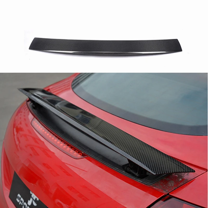 

Carbon Fiber Rear Spoiler for Audi TT TTS MK2 8J 2008 2009 2010 2011 2012 2013 2014 Tail Trunk Lid Lip Wing Spoiler
