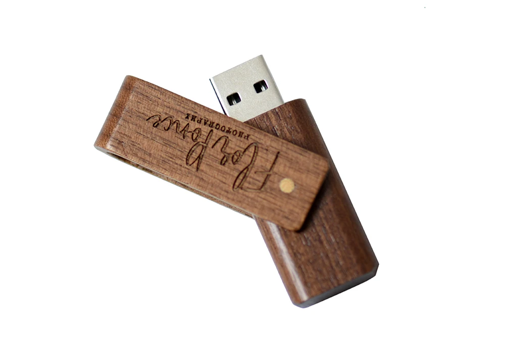 JASTER Горячая USB2.0 дерево вращения флэш-накопитель USB 4 ГБ 8 ГБ 16 ГБ 32 ГБ 64 ГБ флеш-накопитель Свадебная памятная U диск