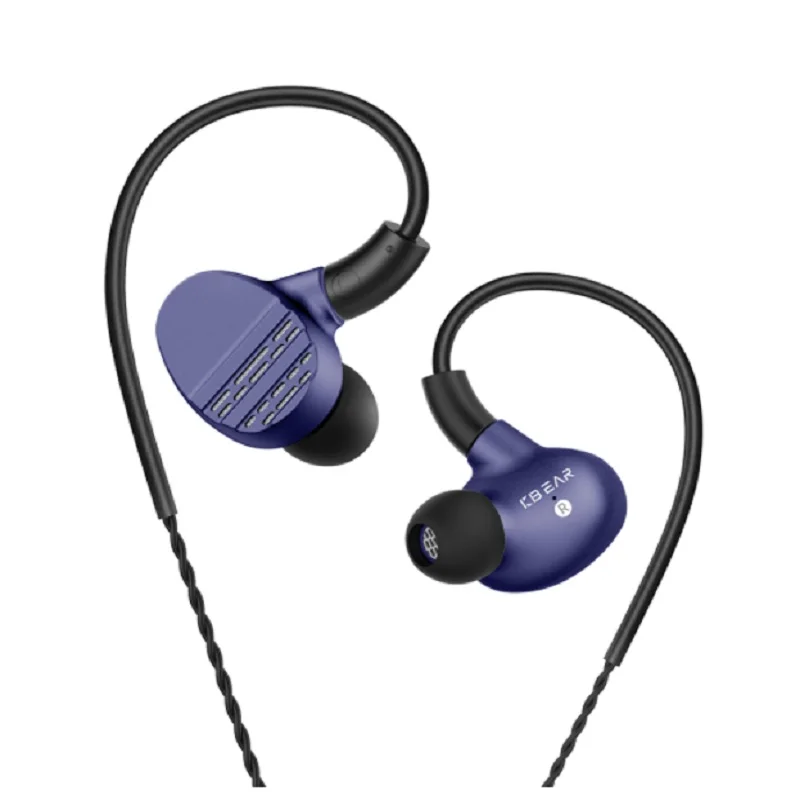 2019 KBEAR флагманские наушники Hi Fi Hi7 6BA + 1DD гибридные в ухо для бега спортивные
