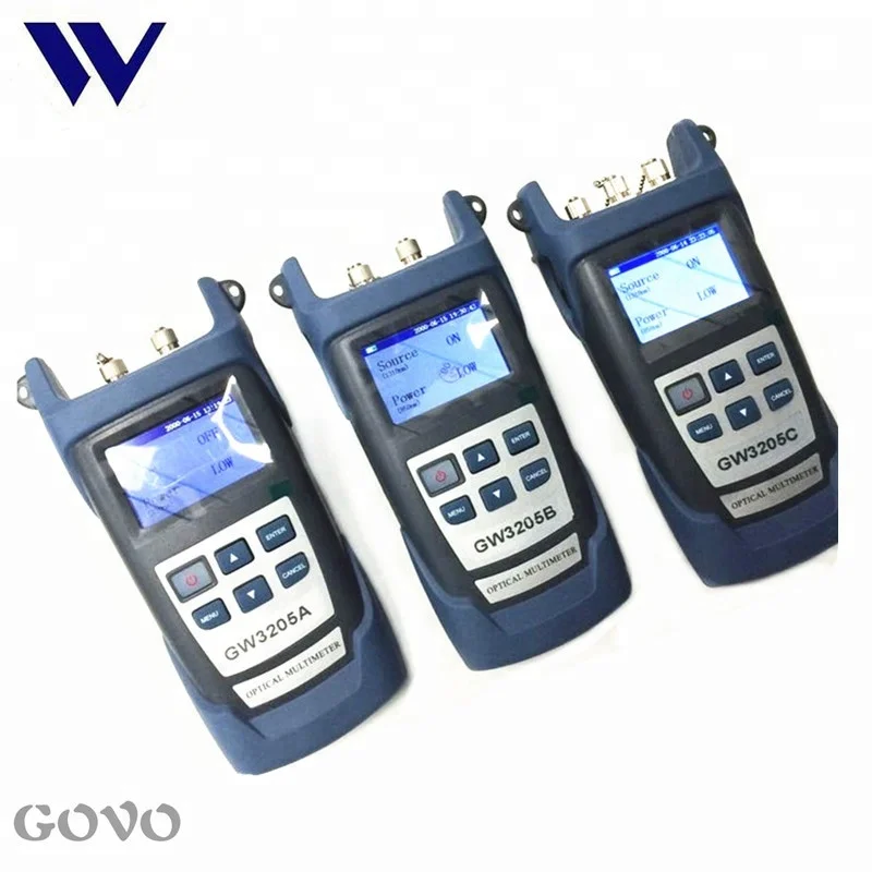 

Multimeter China made GW3205C Handheld fiber multimeter