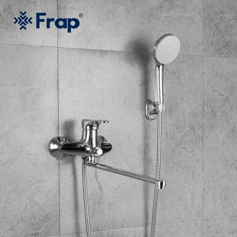 

Смеситель для душа Frap, ванной, ручная Лейка для душа, хромированный смеситель для воды, аксессуары для ванной комнаты