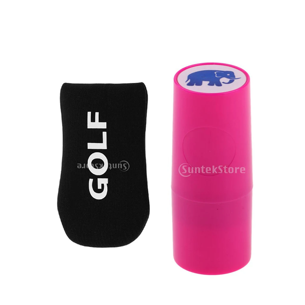 1 шт. маркер для штамповки мяча гольфа форма слона декора гольфа. + 1x колотушка