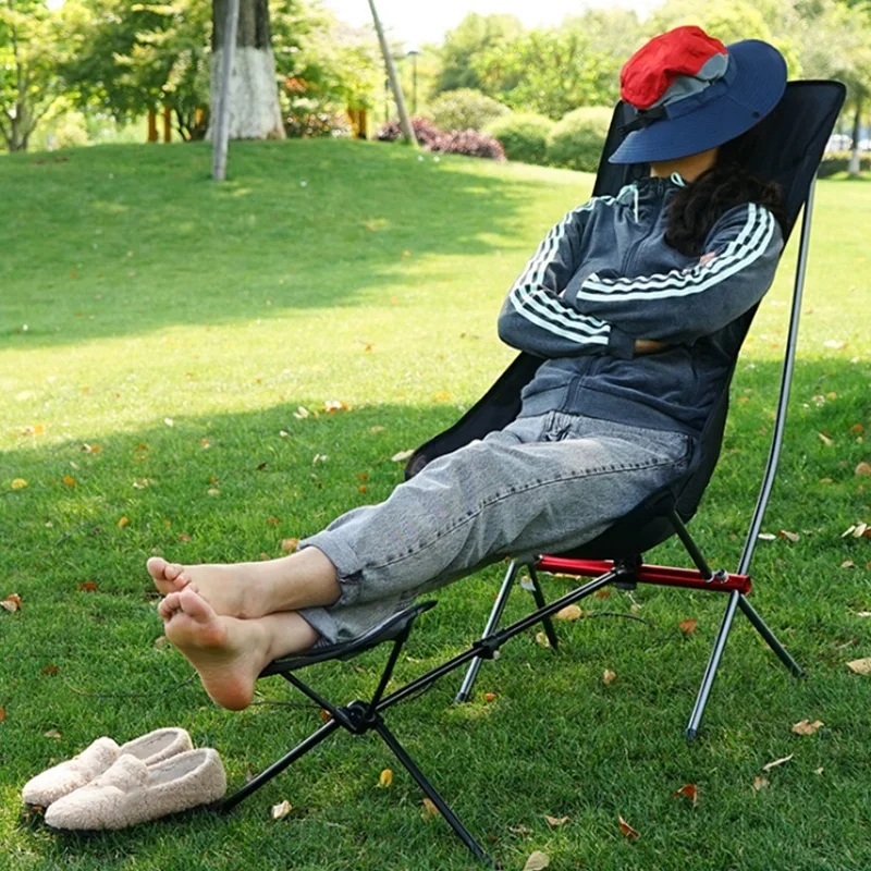 

Outdoor Camping Chair Ultralight Folding Chairs 150kg High Load Quality Aluminiu Alloy Fishing Chair For Picnic Bbq Beach