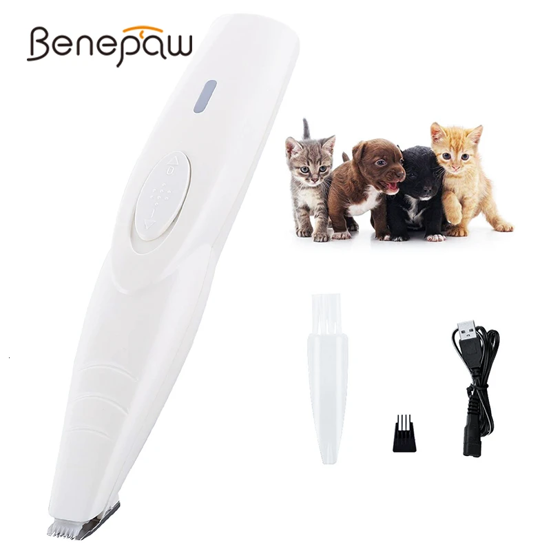 Электрическая Беспроводная Машинка для стрижки собак Benepaw usb перезаряжаемая