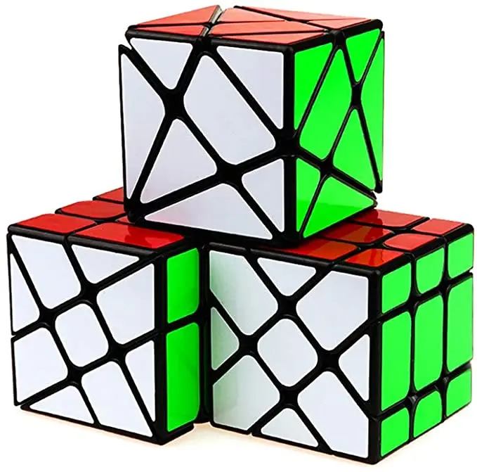 Набор скоростных кубиков Fisher Cube куб-мельница Axis 3x3x3 Twisty Magic Bundle (3 шт.) | Игрушки и