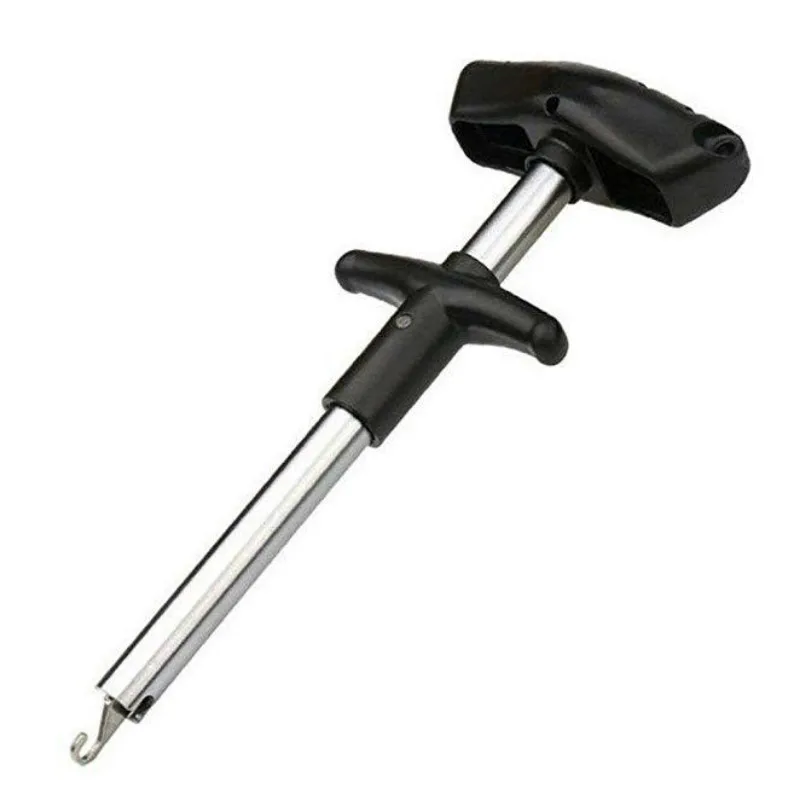 

Hot sale portable T-shaped hook remover aluminum tube picker luya fishing tackle hook detacher fishing tool