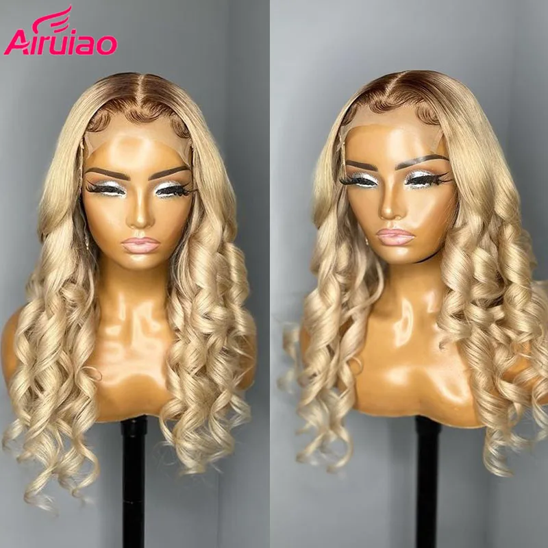 

Body Wave Lace Front Wigs For Women Human Hair Transparent HD Lace Wig Preplucked Grey Ombre Lace Wig Full Density Colored Hair