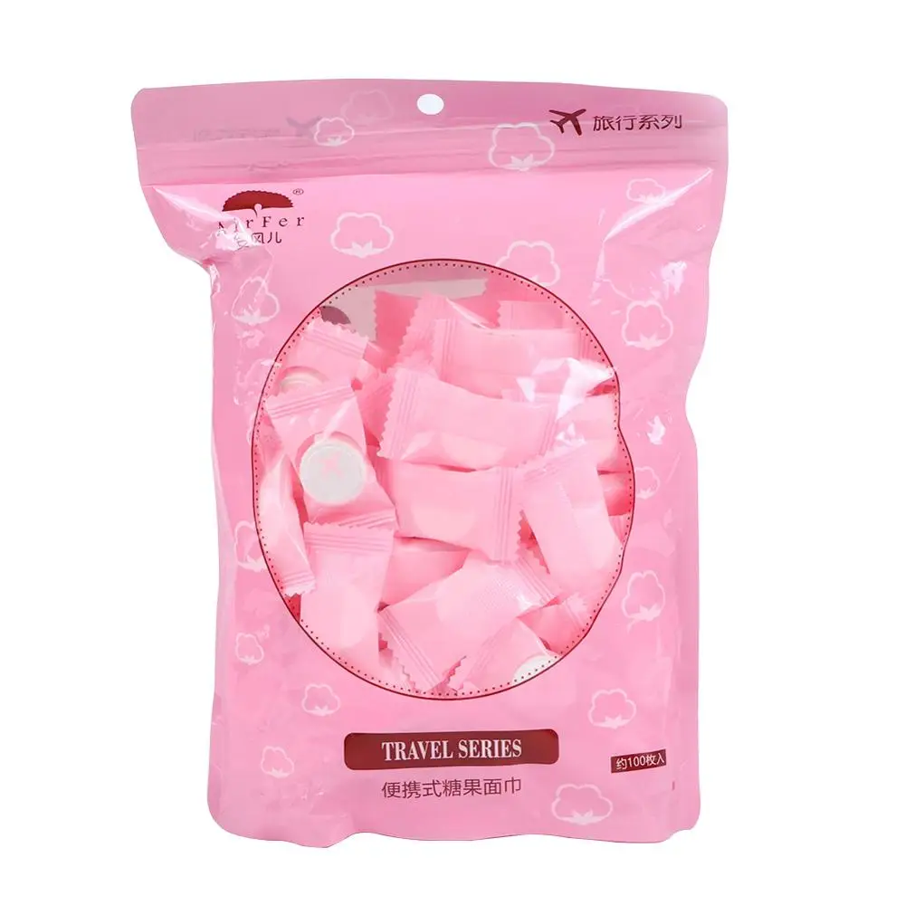 50 шт./лот портативное сжатые салфетки для таблеток одноразовые капсулы полотенце