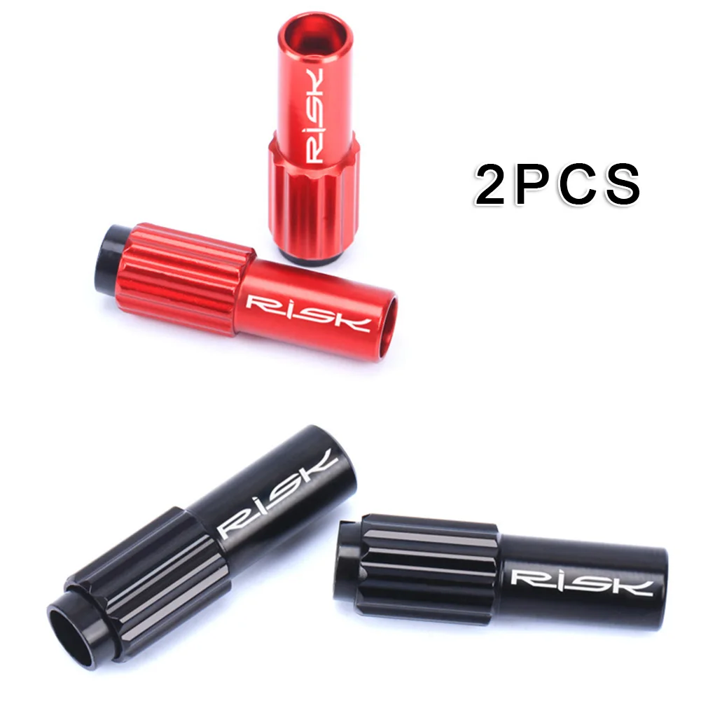 

RISK 2pcs Gear Brake Connector Derailleurs Bolt For Bicycle Brake Cables Lines Durable Aluminum Alloy Part