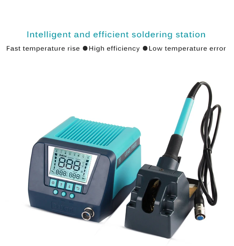 BK60 BK90 Lead-free Soldering Station 60/90W High Power Large Screen Digital Display Constant Temperature Soldering Station