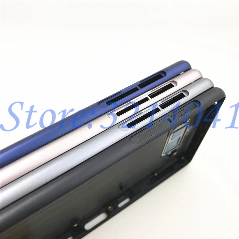 

10Pcs/Lot Origianl New 6.0 inches For Sony Xperia 10 I3123 I3113 Back Battery Cover Door Rear Housing Case With Camera Lens