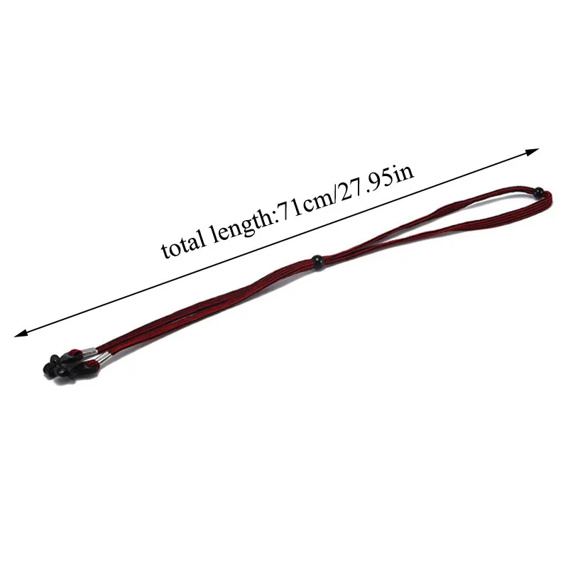 

New Non-Slip Sunglasses Buckle Chain Sport Glasses Cord Eyeglasses Eyewear Rope Adjustable Neck Strap String Rope Band Accessory