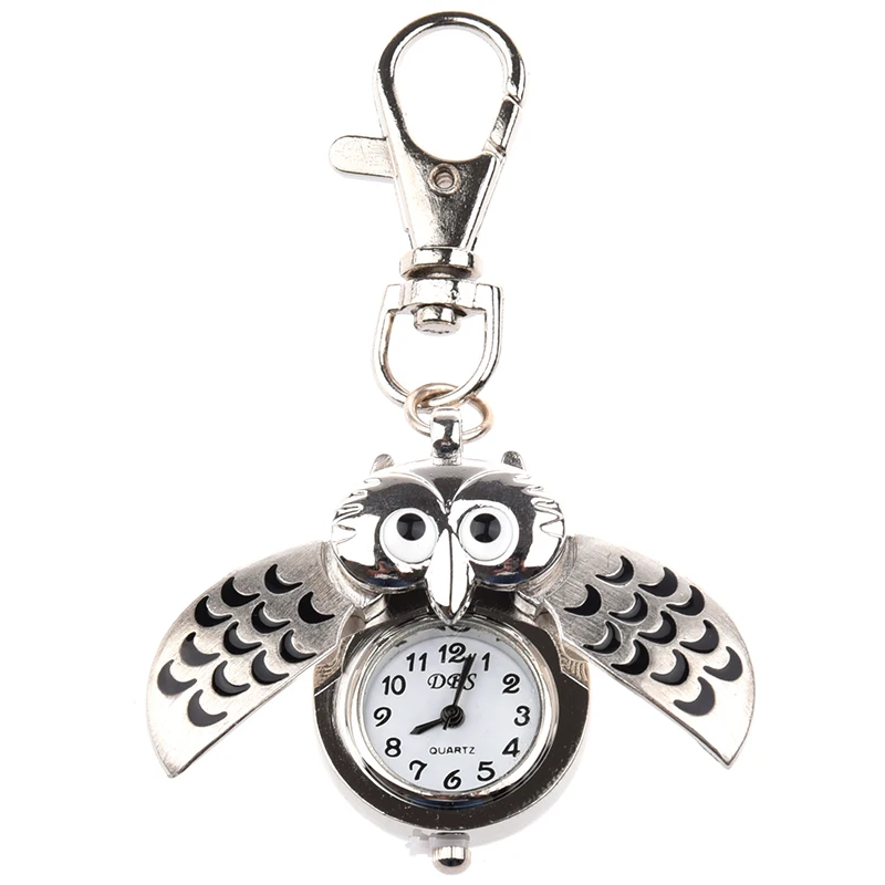 

Owl Watch W / Keychain Clip Pocket Watch