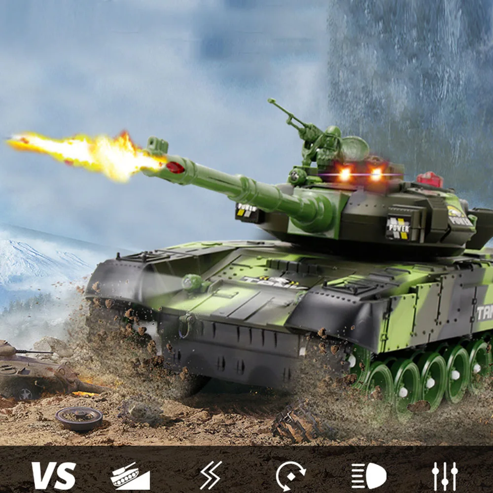 33/44 см 2 4 ГГц RC батальон Танк бой военный Panzer бронетранспортер World Of Tanks радио