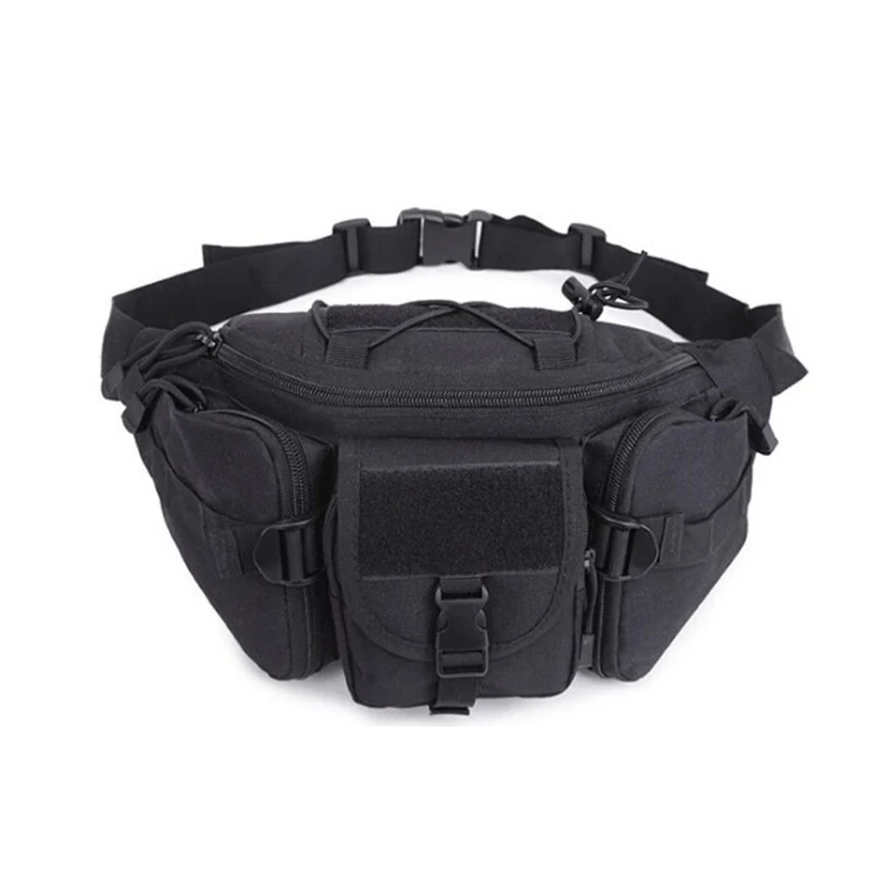 

Large Capacity Waterproof Tactical Waist Bag Multifunction Chest Bag Outdoor Fishing Tackle Backpack for Cycling, Running