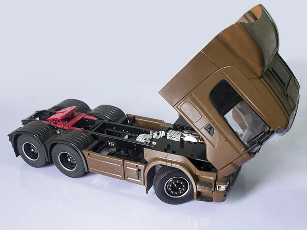 Тягач игрушечный металлический бесступенчатый редуктор для Rc грузовика 1/14 LESU